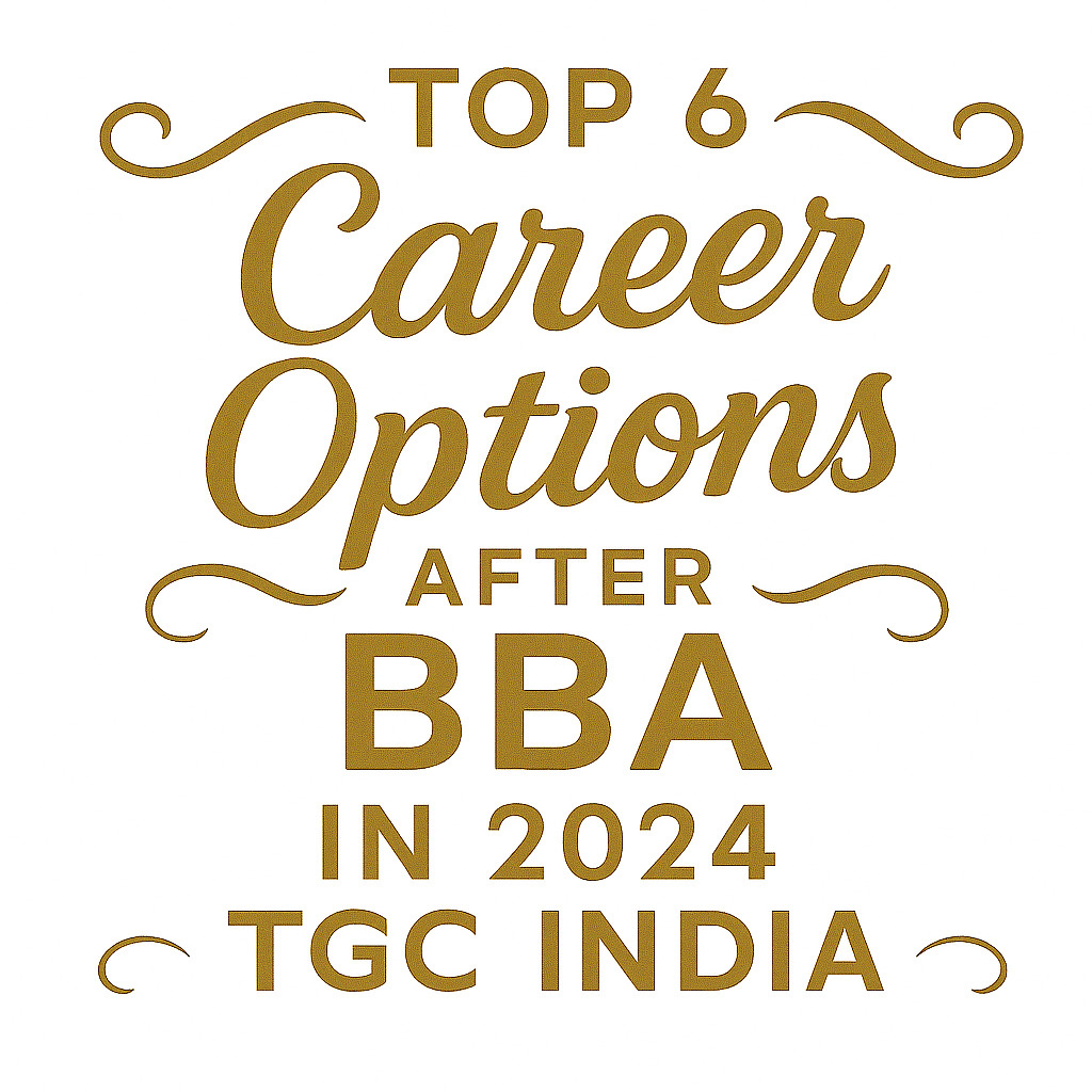 Top 6 Career Options After BBA in 2024 – TGC India